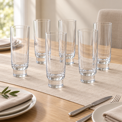 HI-LUXE Magnolia Glass | Premium Crystal Drinking Glass
