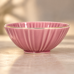 HR Bowl Set Pink 6 Pc | Henniger Premium Bowl Set