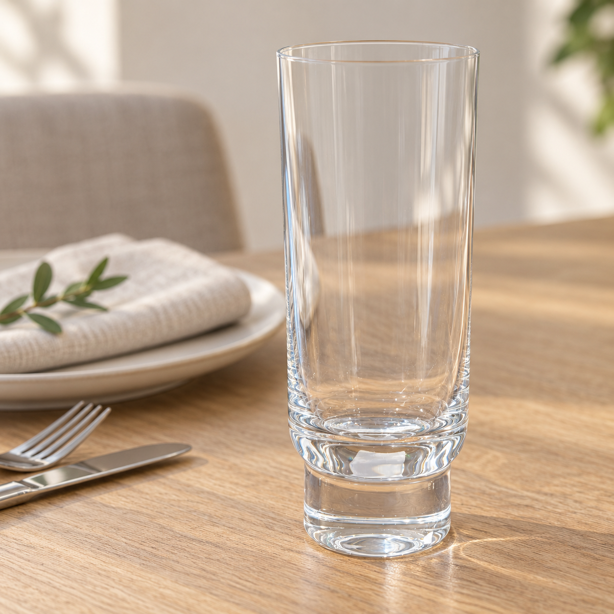 HI-LUXE Magnolia Glass | Premium Crystal Drinking Glass