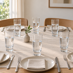 HI-LUXE Magnolia Glass | Premium Crystal Drinking Glass