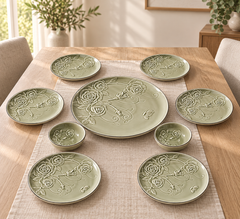 Vigneto V 9pc Snack Set DG | Premium Snack Serving Set