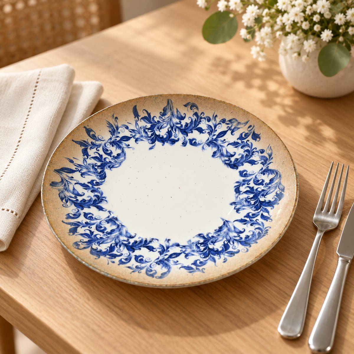 Devnow Kaan Dessert Plate | Glass Dessert Serving Plate